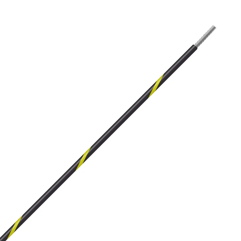 Black/Yellow Wire Tefzel 24 AWG - M22759/32-24-04