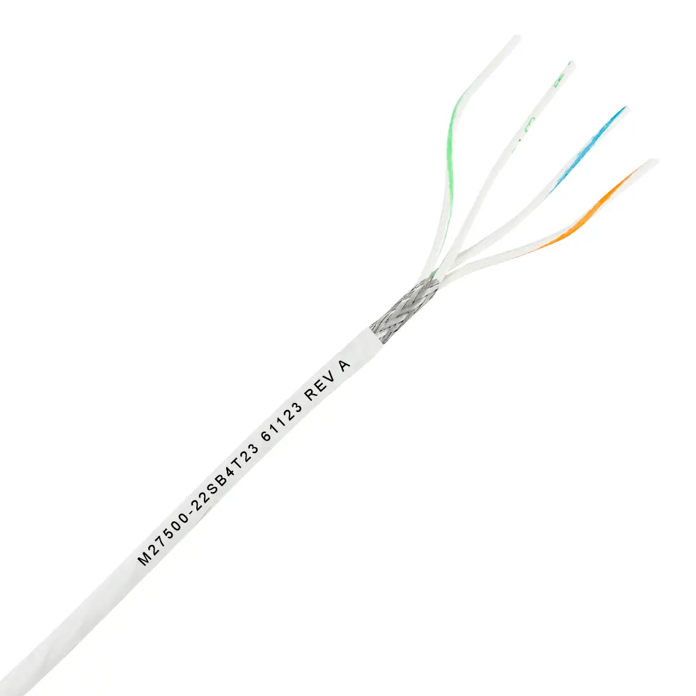 22 AWG X 4 Shielded Cable - M27500/22SB4T23