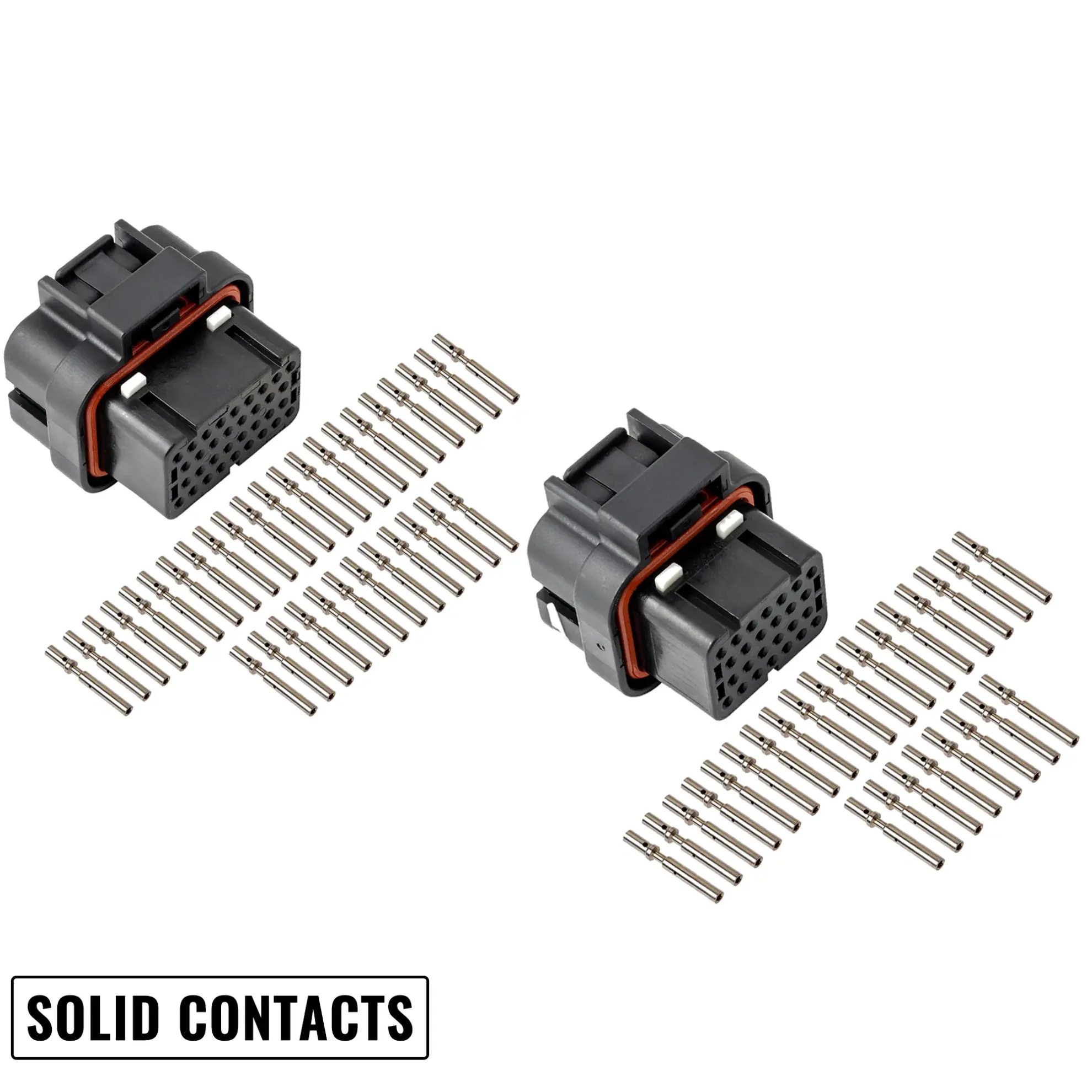 34 /26 Way, Key 1 Kit, Solid Contacts, Nickel - M800-KIT-N