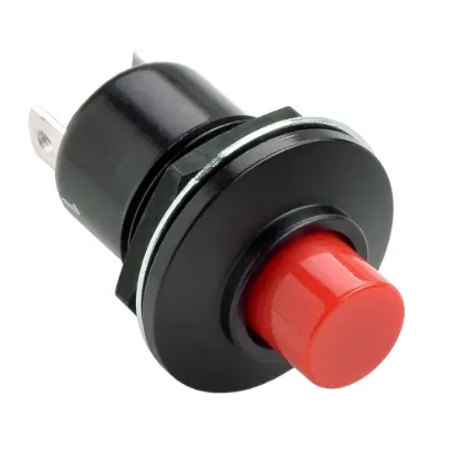 Sealed Momentary PUSHBUTTON Switch OFF-ON Red - MS25089-1CR