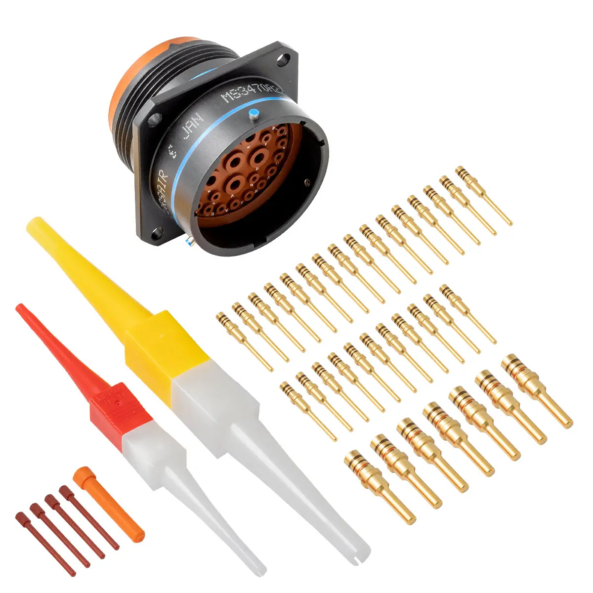 MS3470A22-95P RECEP Connector Black