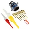 14 Way Flanged RECEPTACLE-PIN - MS3470L16-14P