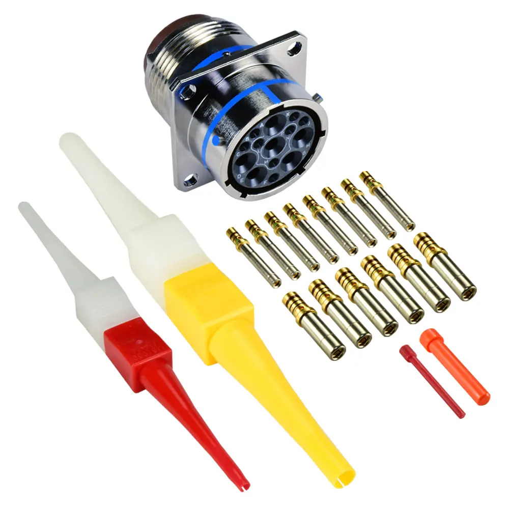 14 Way Flanged RECEPTACLE-SKT - MS3470L16-14S