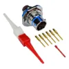 6 Way Jam Nut RECEP-PIN - MS3474L10-6P