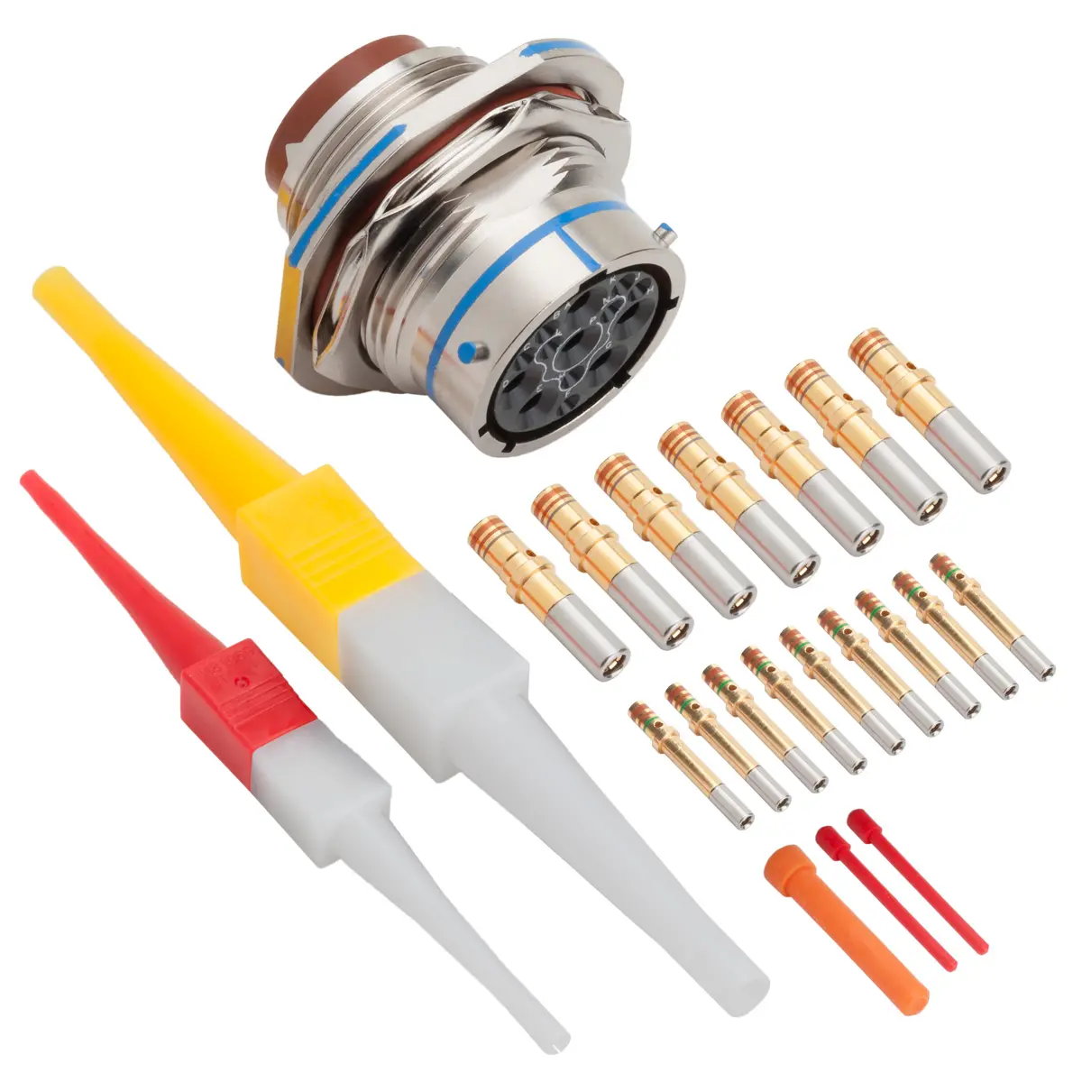 14 Way Flanged RECEPTACLE-SKT - MS3474L16-14S
