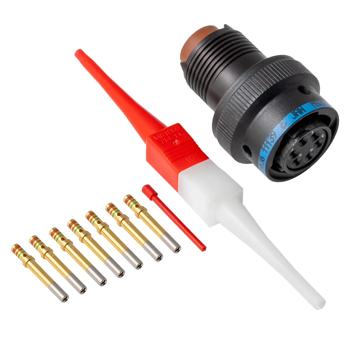 MS3476L10-6S, Black, Plug Connector - MS3476A10-6S