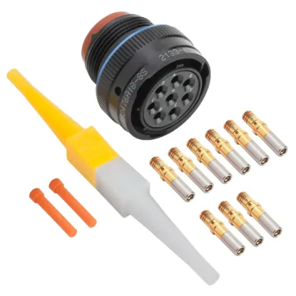MS3476A18-8S Plug Connector Black
