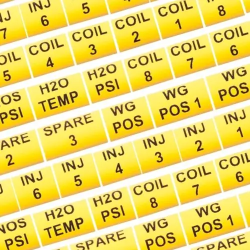 Master ENGINE Label Kit - MSTR-LBL-KIT