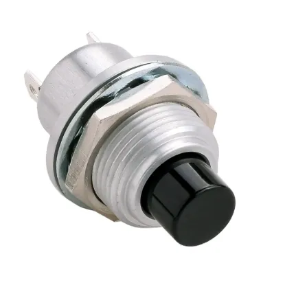 P3 , BLK , Momentary , N.O. , Push Button - P3-61122