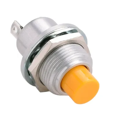 P3 , Yellow , Momentary , N.O. , Push Button - P3-61124