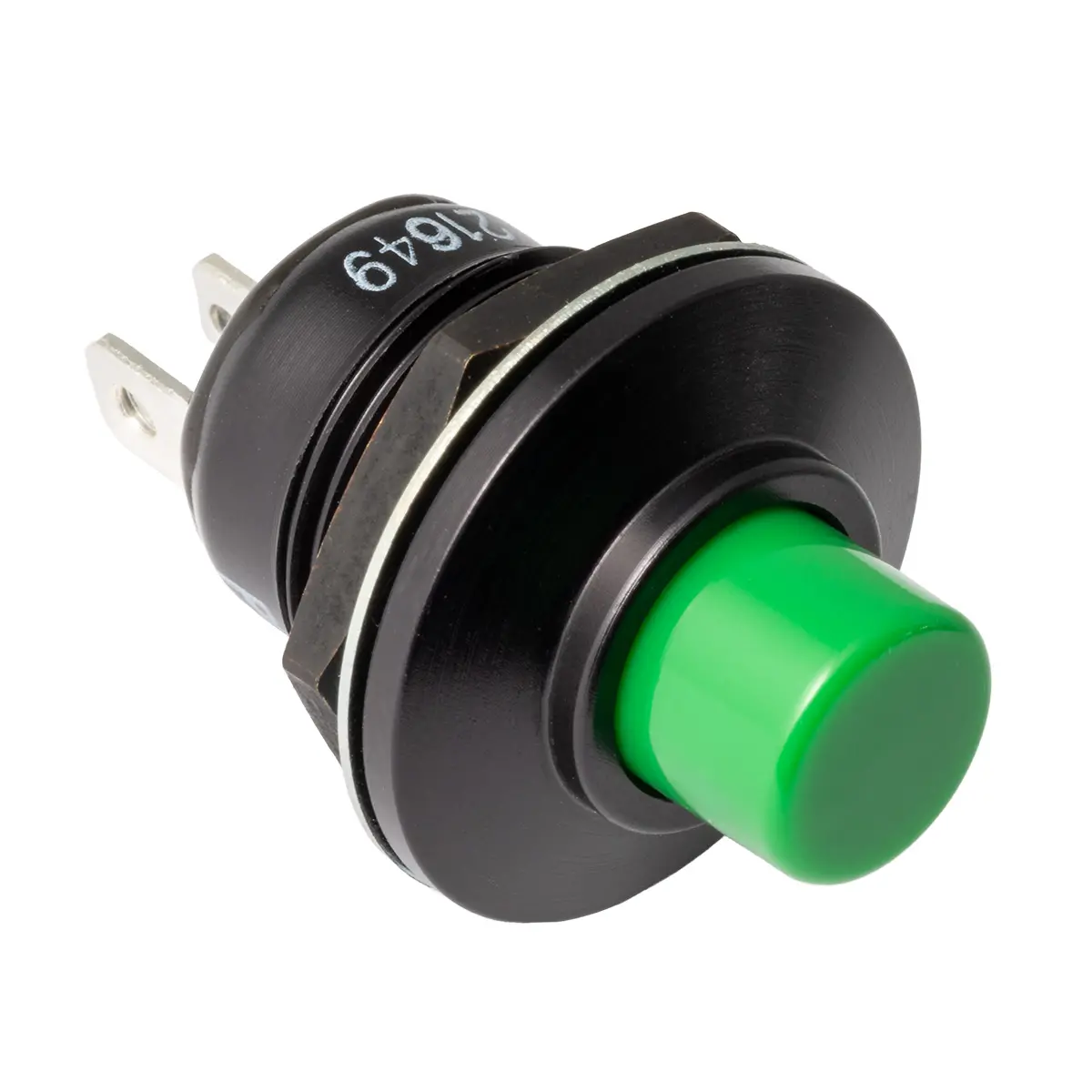 P5 , LATCHING , Push Button , Green - P5-311125