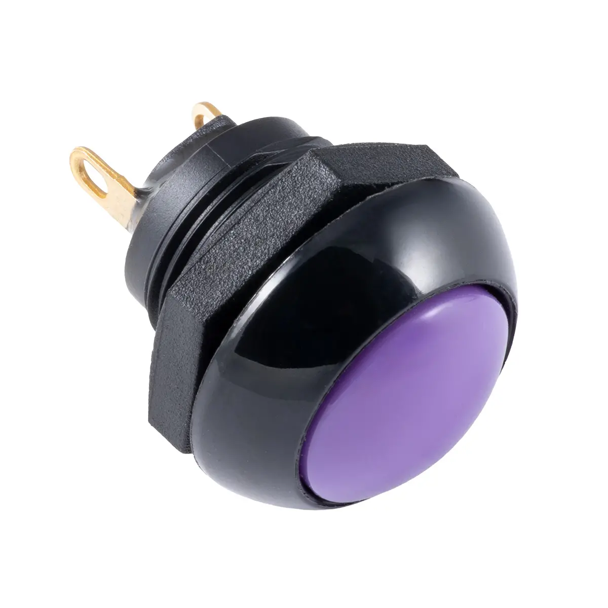 P9, Violet, Momentary, Push Button, N.O. - P9-111127