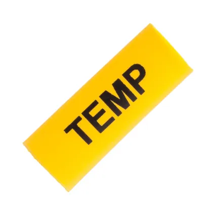 TEMP Marker Yellow 1/4" - TEMP-MARKER