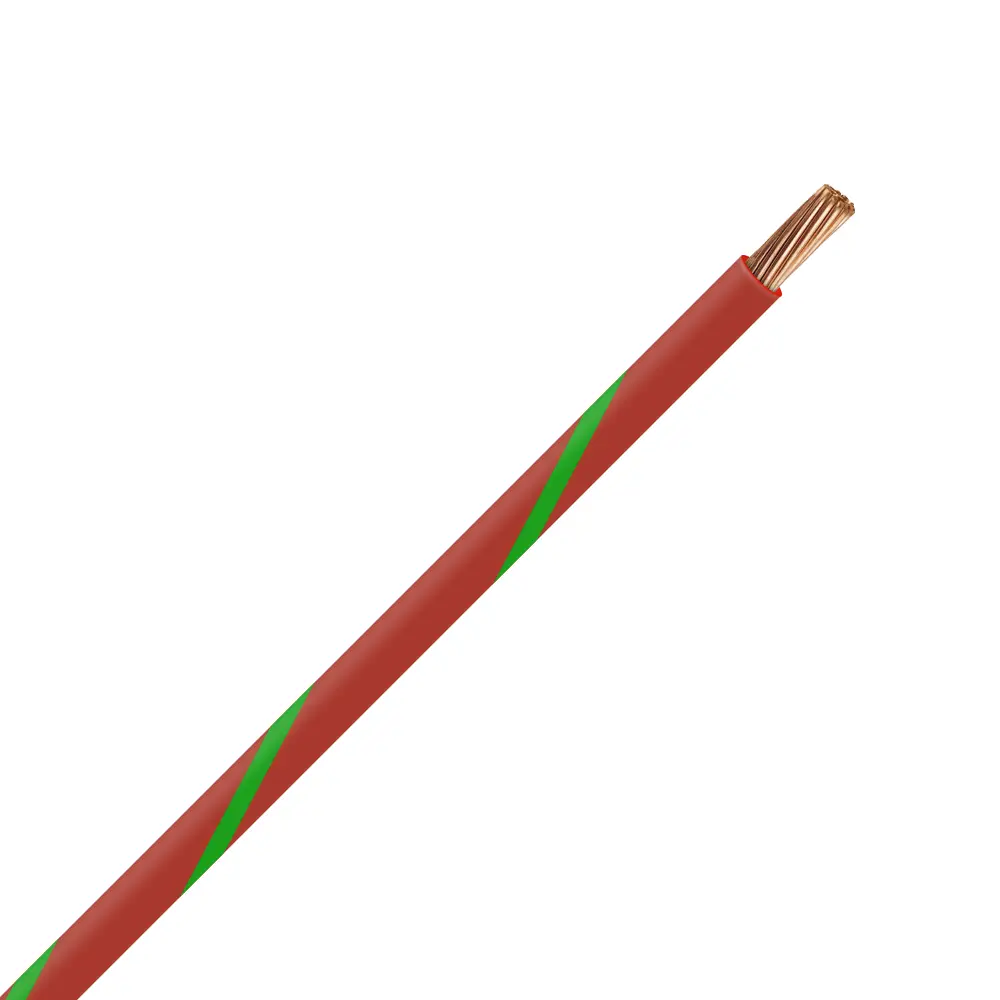 TXL 10 Red/Green Striped Wire - TXL-10-25