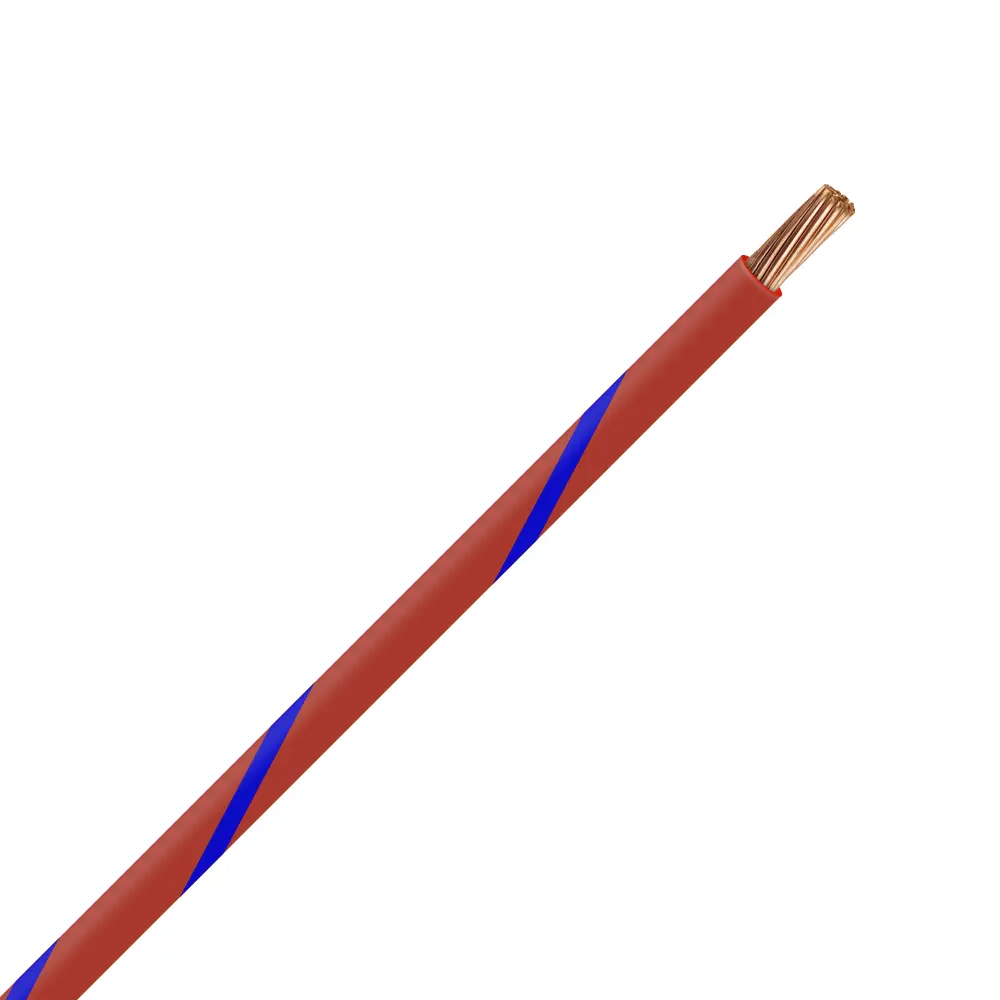 TXL 10 Red/Blue Striped Wire - TXL-10-26