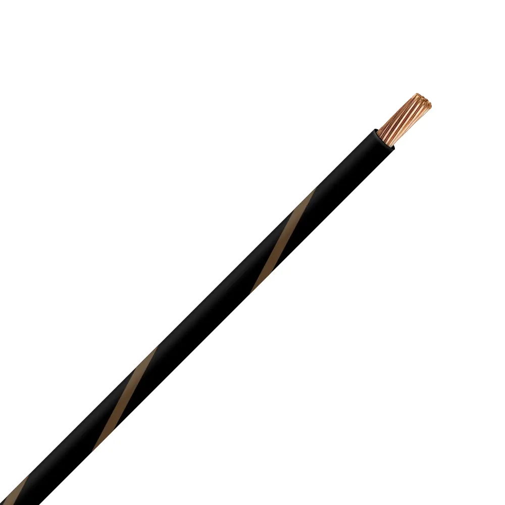 TXL 12 Black/Brown Striped Wire - TXL-12-01