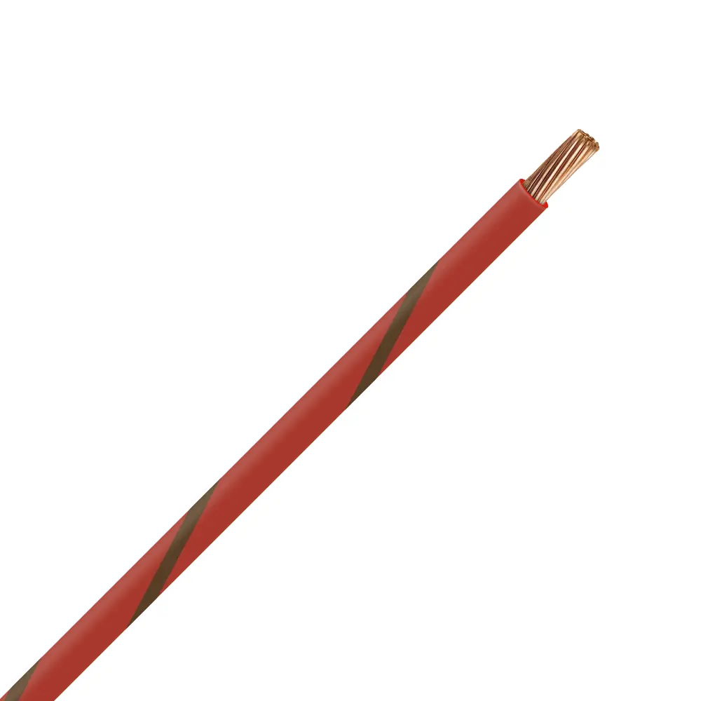 TXL 12 Red/Brown Striped Wire - TXL-12-21