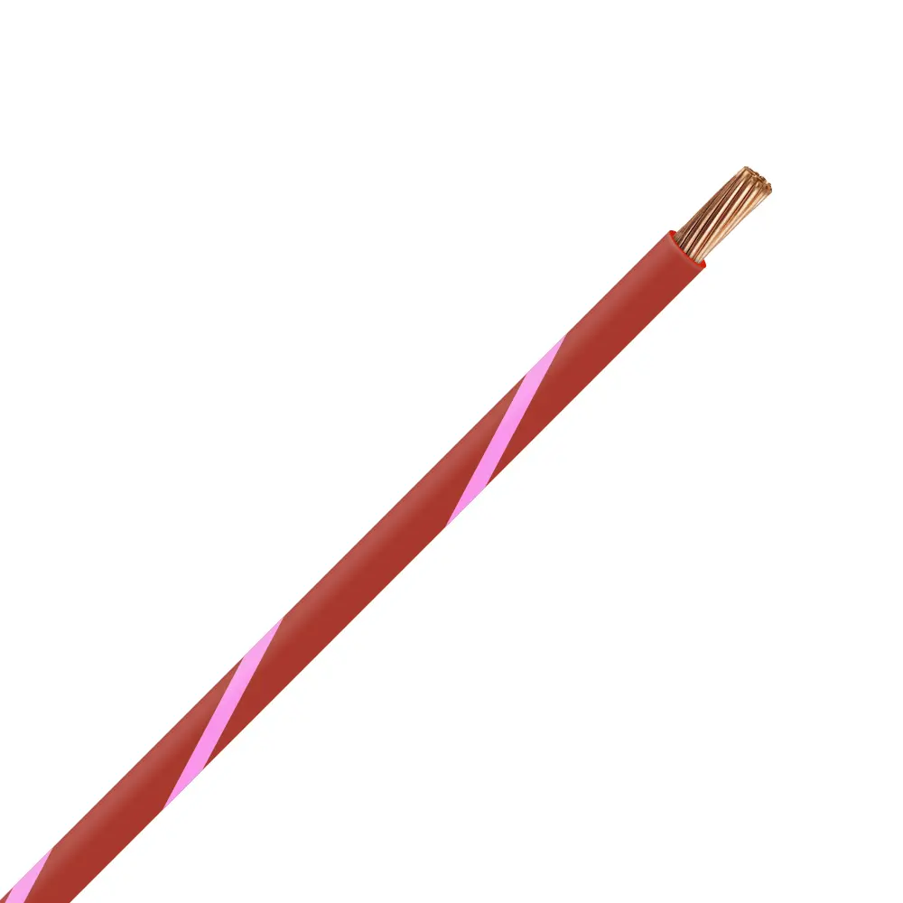 TXL 14 Red/Pink Striped Wire - TXL-14-2P