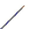 TXL 14 Gray/Blue Striped Wire - TXL-14-86