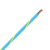 TXL 14 Light Blue/Yellow Striped Wire - TXL-14-LB4