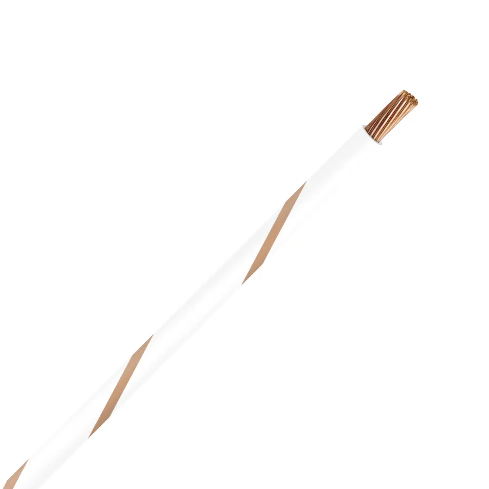 TXL 16 White/Tan Striped Wire - TXL-16-9T