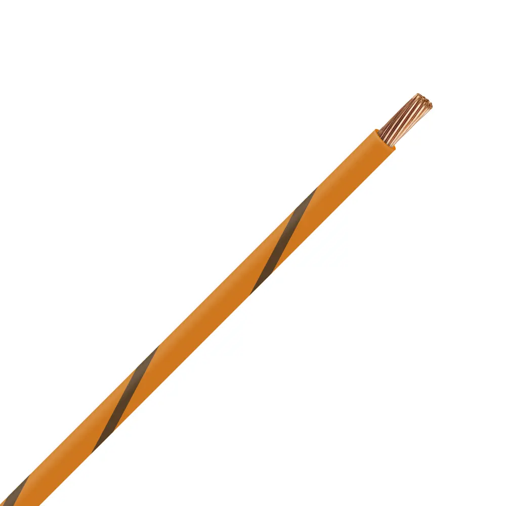 TXL 18 Orange/Brown Striped Wire - TXL-18-31