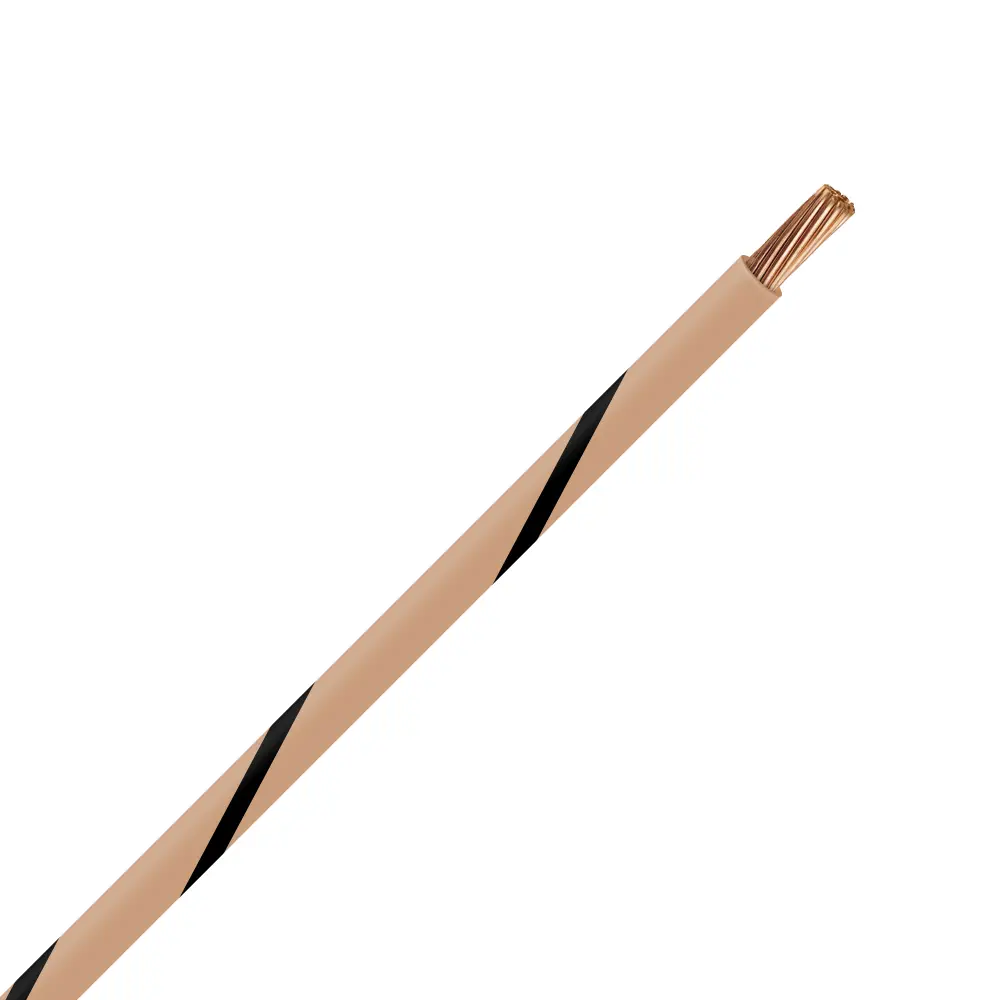 TXL 18 Tan/Black Striped Wire - TXL-18-T0