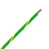 TXL 20 Green/Yellow Striped Wire - TXL-20-54