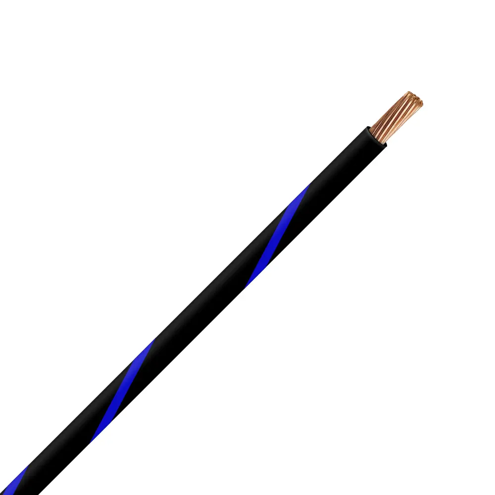 TXL 22 Black/Blue Striped Wire - TXL-22-06