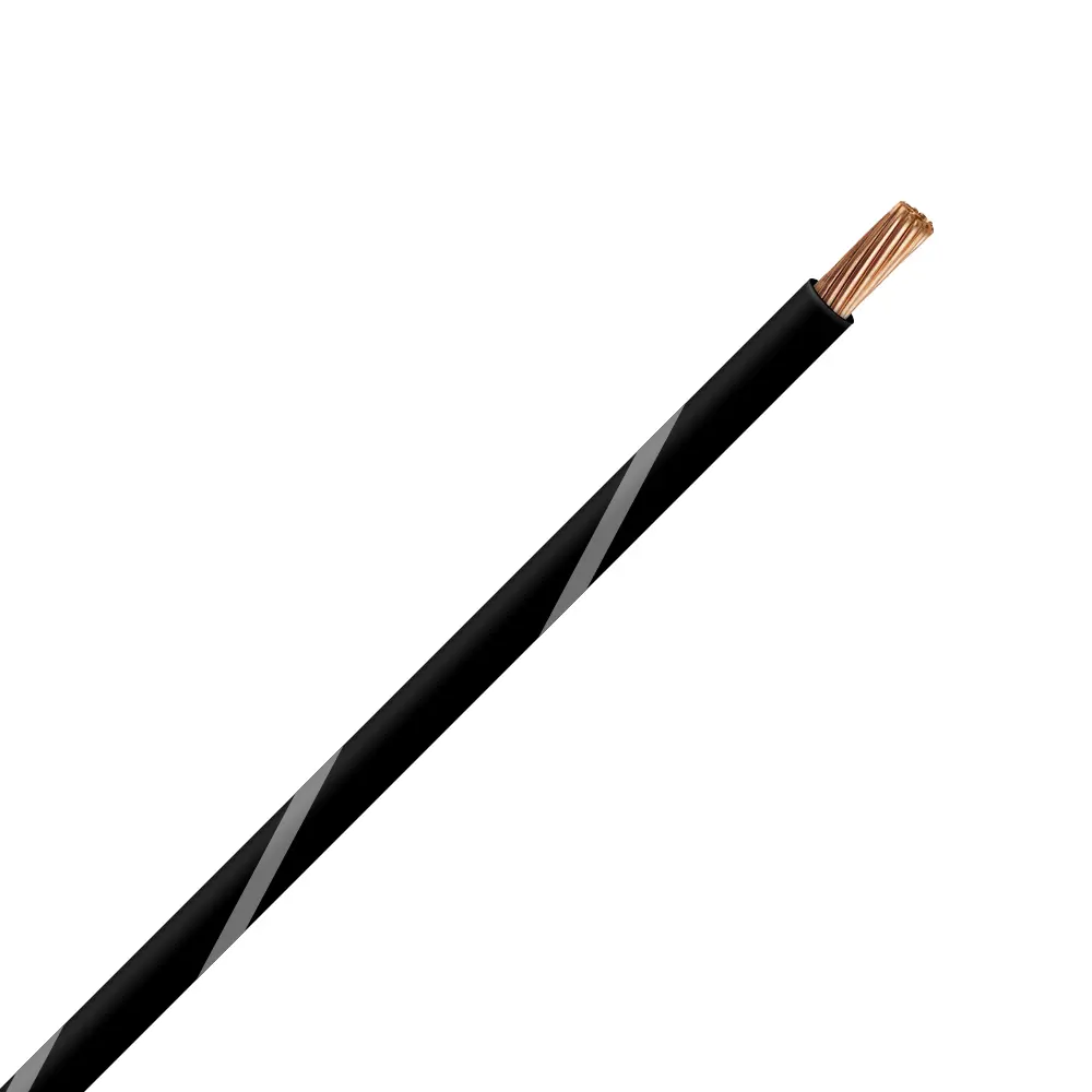 TXL 22 Black/Gray Striped Wire - TXL-22-08
