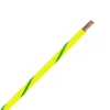 TXL 22 Yellow/Green Striped Wire - TXL-22-45