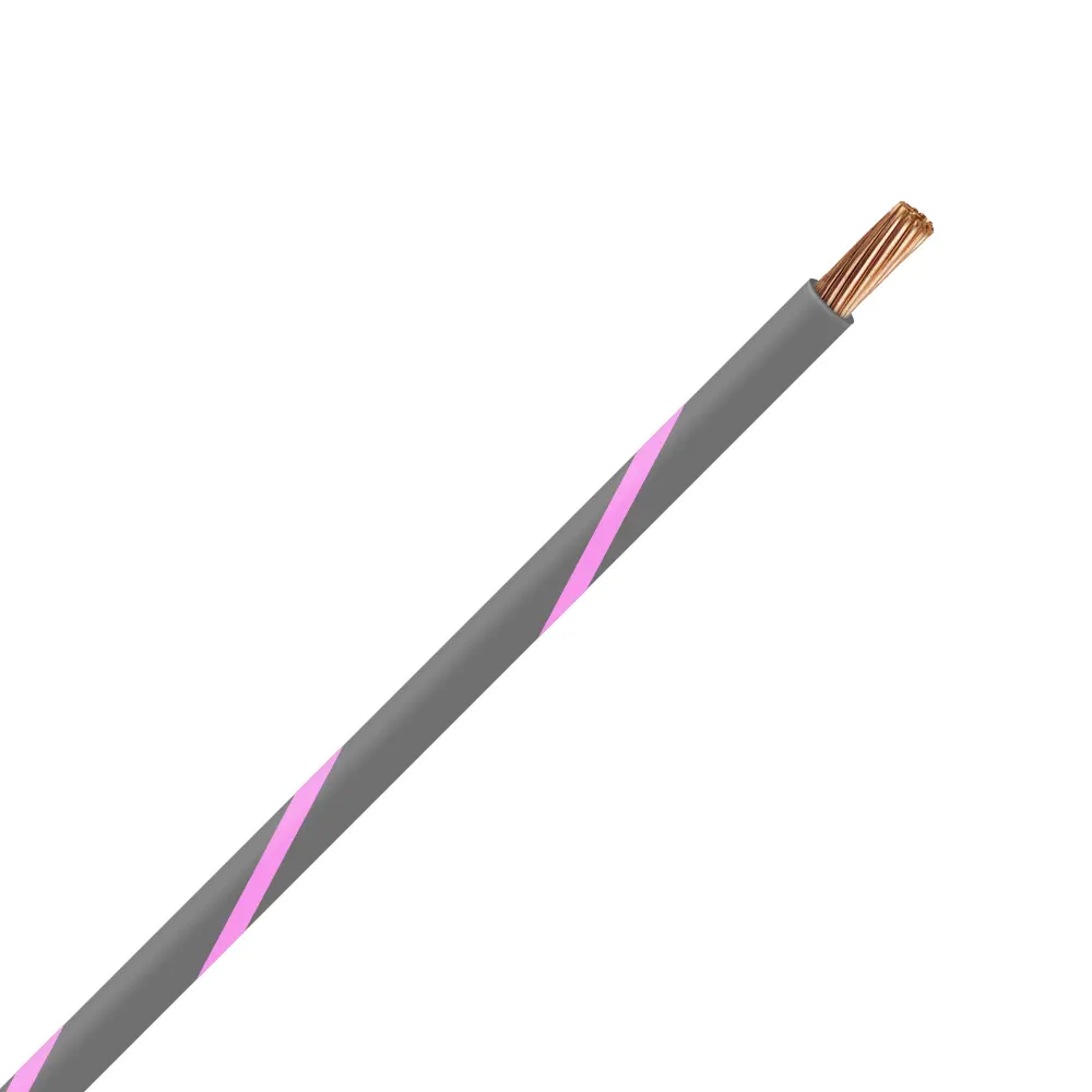 TXL 22 Gray/Pink Striped Wire - TXL-22-8P