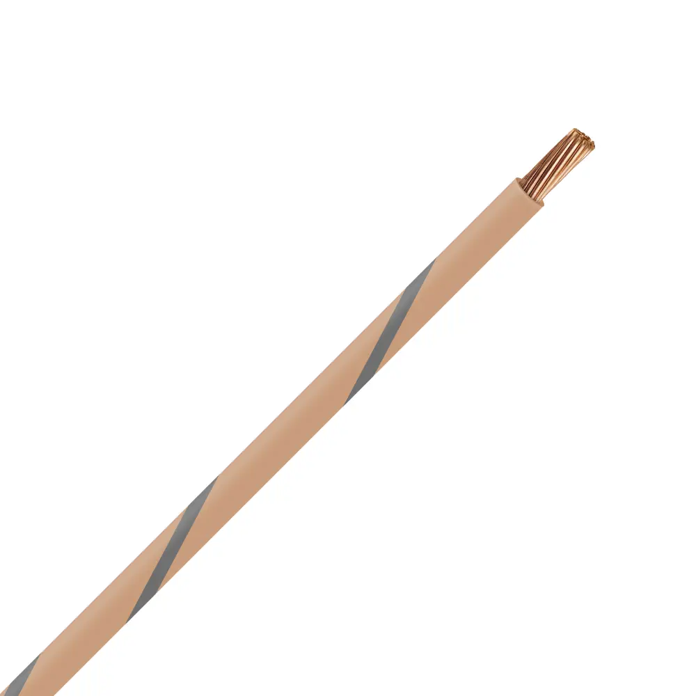 TXL 22 Tan/Gray Striped Wire - TXL-22-T8