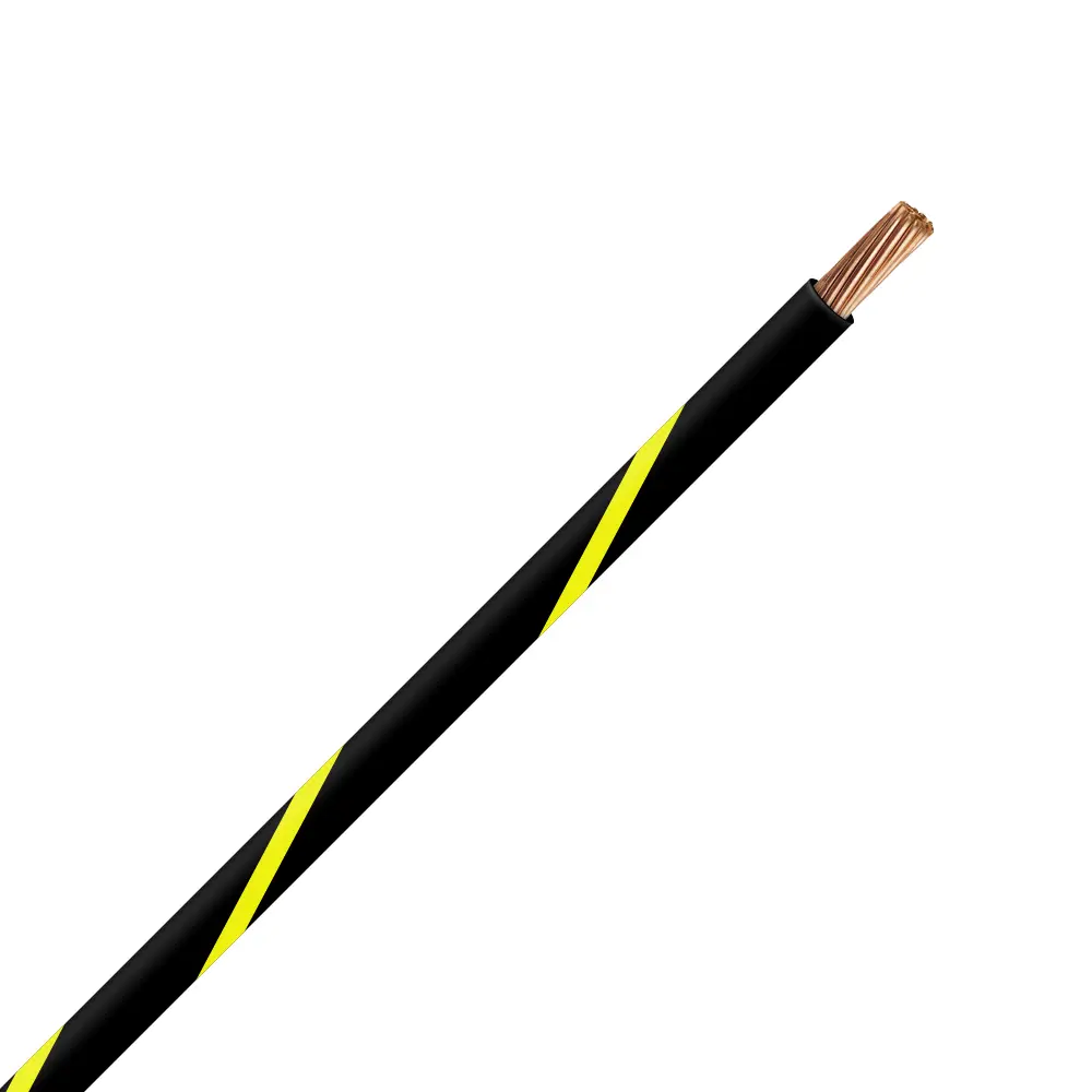 TXL 8 Black/Yellow Striped Wire - TXL-8-04