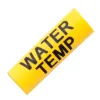 WATER TEMP Marker Yellow 1/4" - WATER-TEMP-MARKER