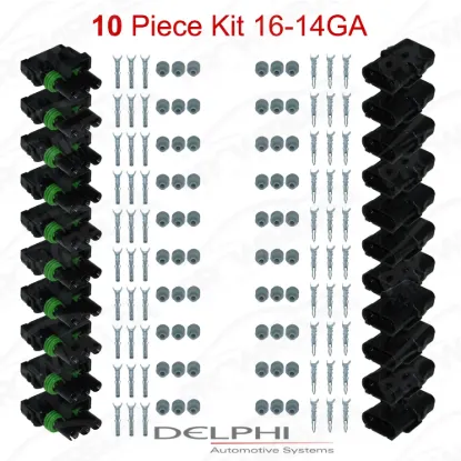 Weather-Pack 3 Way 16-14 Ga 10 PCKit - WP3-16-14-10PC