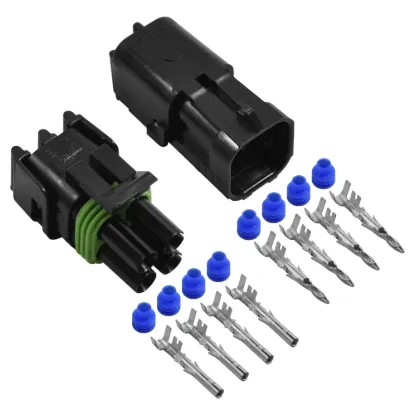 Weather-Pack 4 Way 12-10 Kit-SQR - WP4-SQR-12-10
