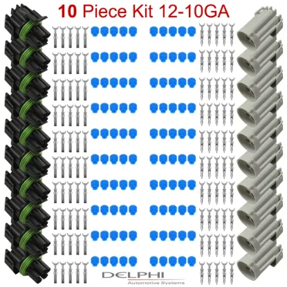 Weather-Pack 5 Way 12-10 Ga 10 PCKit - WP5-12-10-10PC