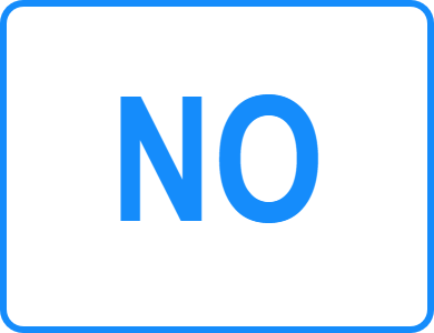 No adapter