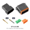 DT 12 Way Kit Solid Gold Black - DT12-G-BK