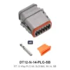 DT 12 Way Kit Solid Nickel 16-14 Plug SB - DT12-N-14-PLG-SB