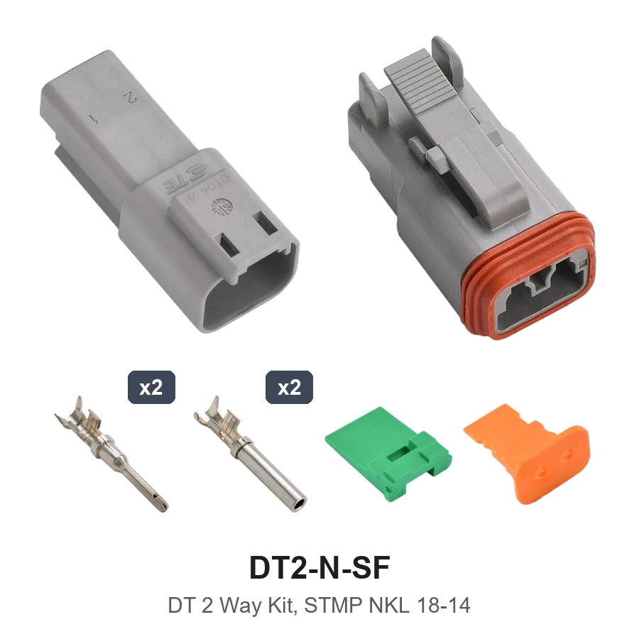 DT 2 Way Kit Stamped Nickel - DT2-N-SF