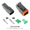 DT 2 Way Kit Stamped Nickel Black - DT2-N-SF-BK