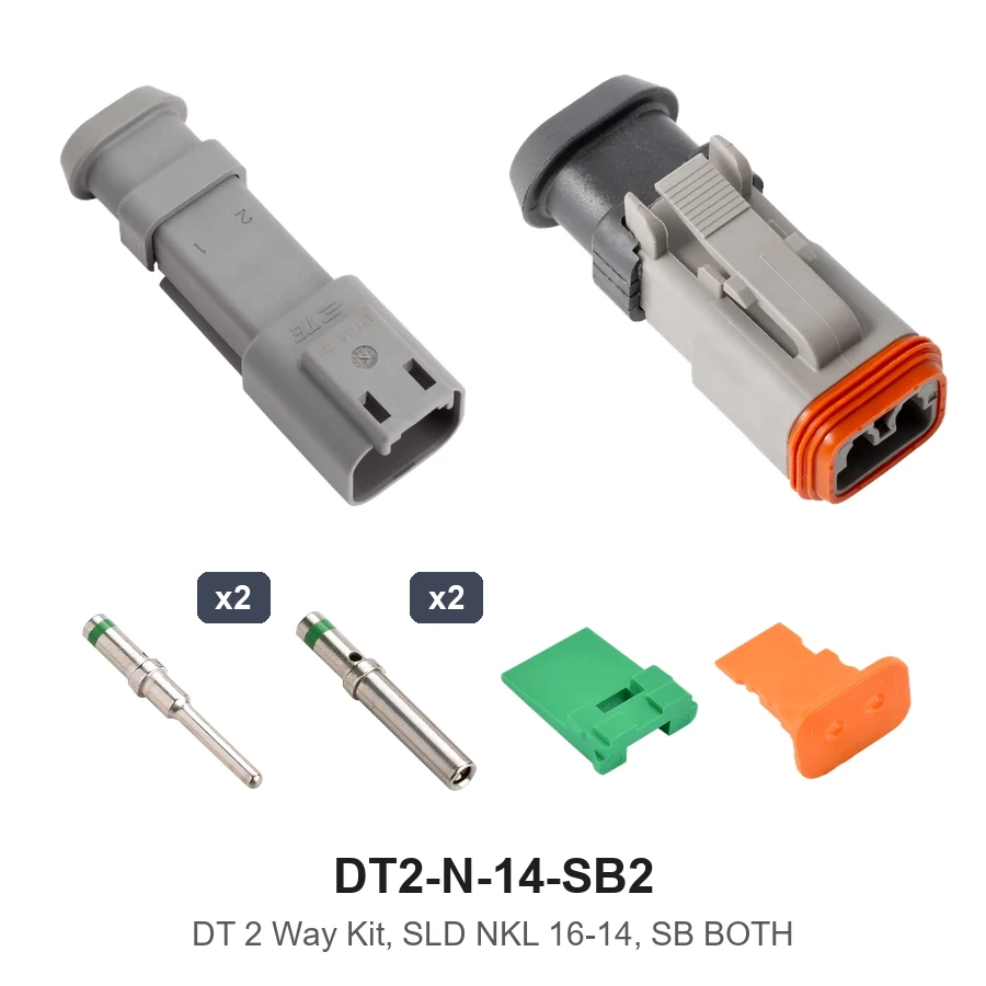 DT 2 Way Kit, SLD NKL 16-14, SB Both - DT2-N-14-SB2