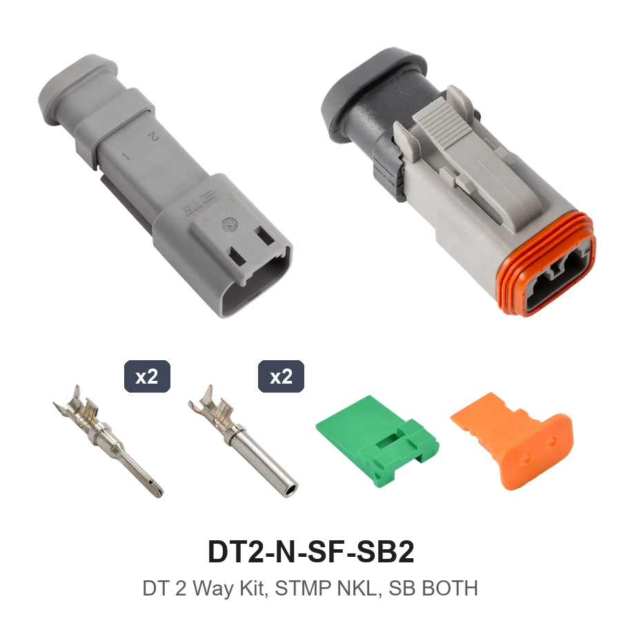 DT 2 Way Kit, STMP NKL, SB Both - DT2-N-SF-SB2