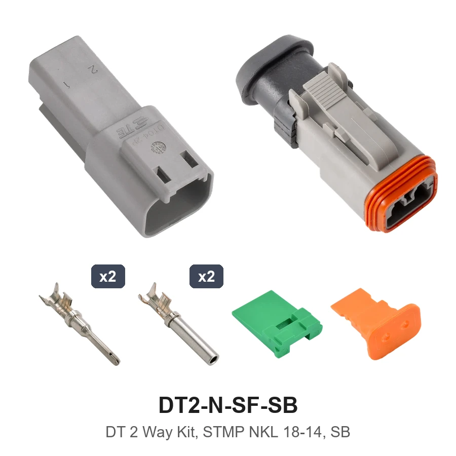 DT 2 Way Stamped Nickel SB - DT2-N-SF-SB