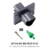 DT 3 Way FLG RCP Kit, STMP NKL, BLK - DT3-N-SF-BK-RCP-FLG