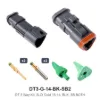 DT 3 Way Kit, SLD Gold 16-14, BLK, SB Both - DT3-G-14-BK-SB2