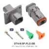 DT 4 Way FLG Kit, STMP NKL, SB - DT4-N-SF-FLG-SB