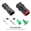DT 4 Way Kit, SLD NKL, BLK, SB Both - DT4-N-BK-SB2